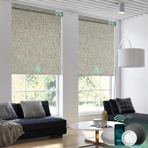 Customized Wifi Tuya Alex Google Motorized Remote Blinds Roller Electric Blinds.