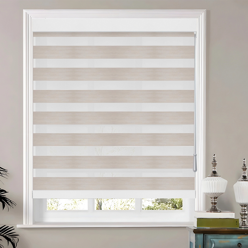 Cordless Automatic Down Customized Cordless Window Roller Blinds