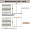 Customized Xirui Spring Cordless Zebra BLinds