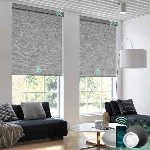 Smart Wifi Tuya Alex Google Motorized Smart Roller Blinds Electric Motorized Automatic Roller Blinds