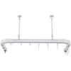 Hot Sale Modern Aluminum Alloy Medical Curtain Track Pole Hospital Curtain Track