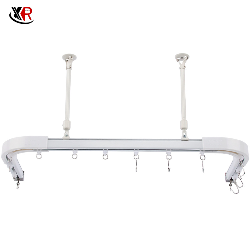 Hot Sale Modern Aluminum Alloy Medical Curtain Track Pole Hospital Curtain Track