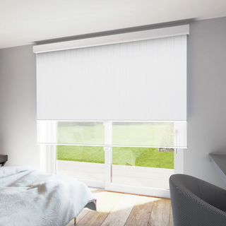 Double Spring Customized Cordless Window Roller Blinds