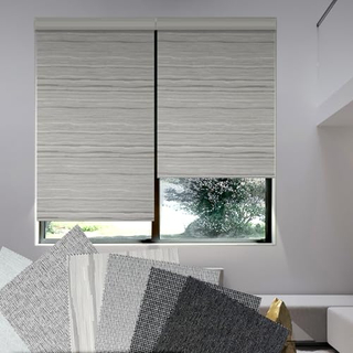 Customized Wifi Tuya Alex Google Motorized Smart Roller Blinds Electrical Blinds