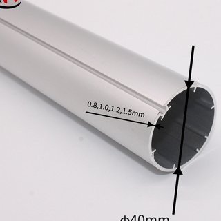 38Mm Popular Aluminum Electric Motorized Track Electric Roller Blinds Tube Tube Roller Blind