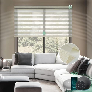 Blinds Smart Motorized Roller White Zebra Blinds Motorized High Quality Custom Shades