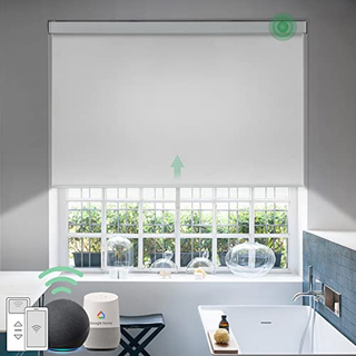 Motorized Blackout Window Blinds Wifi Smart App Voice Control Electric Roller Blinds