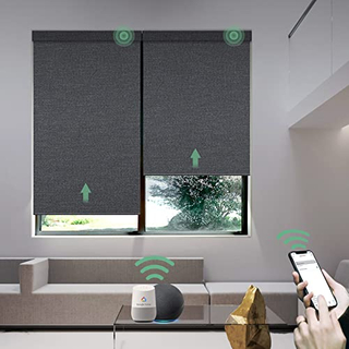 Tuya Smart Electric Window Roller Blinds Modern Home Applicable Horizontal Built-in Installation Wifi Enabled Motor Oriel