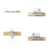 Cordless Roman Shade Hardware ROC01 | OEM Blind Components